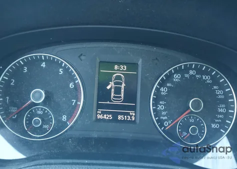 2013 Volkswagen Passat 2.5L Se from USA, damaged, VIN 1VWBP7A38DC123620